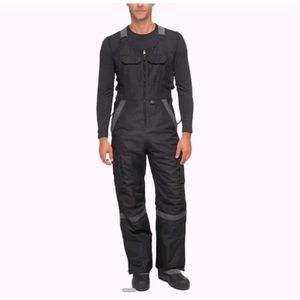 Men's Overalls Tundra Bib With Added Reflective Visibility